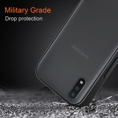Samsung Galaxy A01 Skal Fodral Case (Transparent)