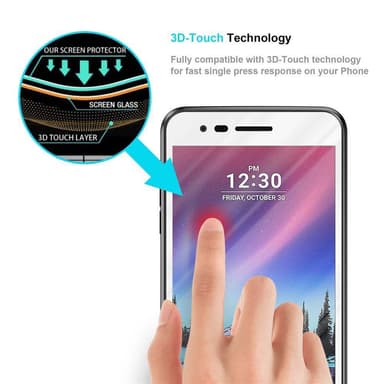 LG K4 2017 Skyddsglas Skyddsfilm Skärmskydd