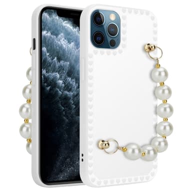 iPhone 12 PRO Skal Fodral Case (Vit)
