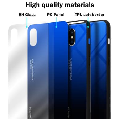 iPhone XS MAX Skal Fodral Case (Svart)