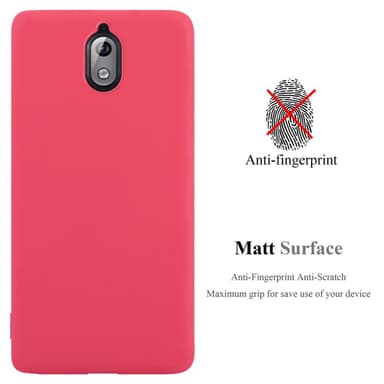 Skal Nokia 3.1 Fodral Case (Röd)