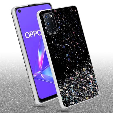 Oppo A72 Skal Fodral Case (Svart)