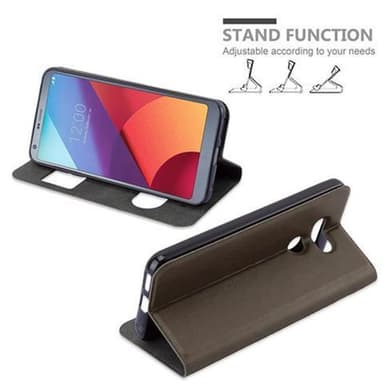 LG G6 Plånboksfodral Skal (Brun)