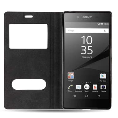 Sony Xperia Z5 PREMIUM Plånboksfodral Skal (Brun)