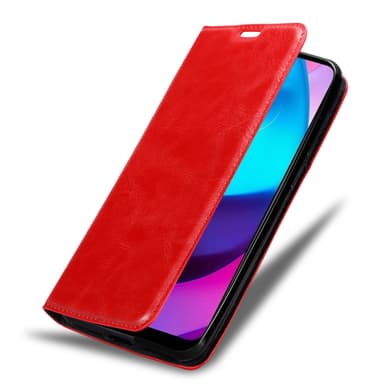 Motorola MOTO E20 / E30 / E40 Skal Fodral Case (Röd)