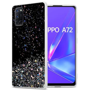Oppo A72 Skal Fodral Case (Svart)