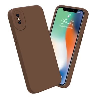 iPhone X / XS Skal Fodral Case (Brun)