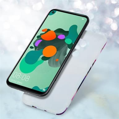 Huawei MATE 30 LITE Plånboksfodral Skal (Lila)