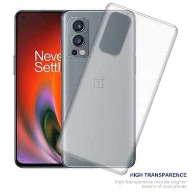 OnePlus Nord 2 5G Skal Fodral Case (Transparent)