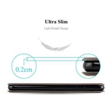 Sony Xperia Z5 PREMIUM Plånboksfodral Skal (Brun)