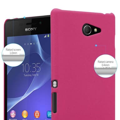 Sony Xperia M2 / M2 AQUA Skal Fodral Case (Rosa)