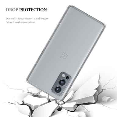 OnePlus Nord 2 5G Skal Fodral Case (Transparent)