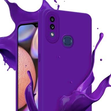 Samsung Galaxy A10s / M01s Skal Fodral Case (Lila)