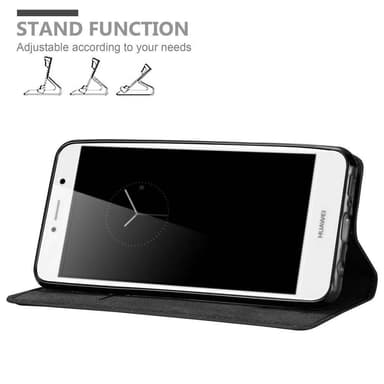 Huawei Enjoy 7 PLUS Skal Fodral Case (Svart)