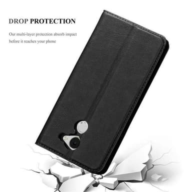 Huawei Enjoy 7 PLUS Skal Fodral Case (Svart)