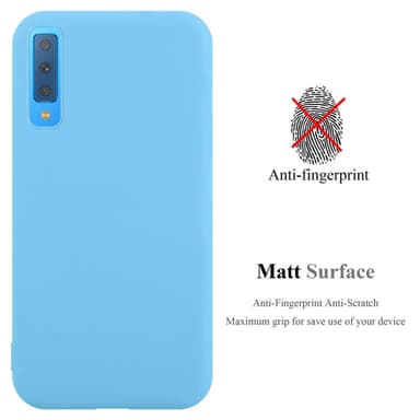 Skal Samsung Galaxy A7 2018 Fodral Case (Blå)