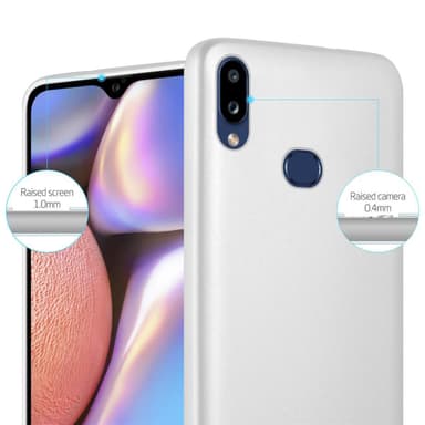 Skal Samsung Galaxy A10s / M01s Fodral Case (Silver)