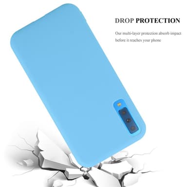 Skal Samsung Galaxy A7 2018 Fodral Case (Blå)