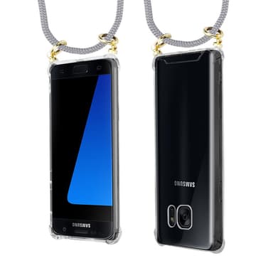 Samsung Galaxy S7 Skal Fodral Kedja (Grå)