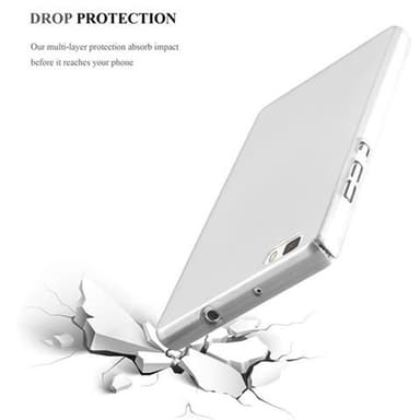 Huawei P8 LITE 2015 Skal Fodral Case (Silver)