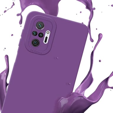 Xiaomi RedMi NOTE 10 PRO Skal Fodral Case (Lila)