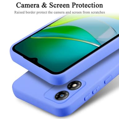 Motorola Moto E13 Skal Fodral Case (Lila)