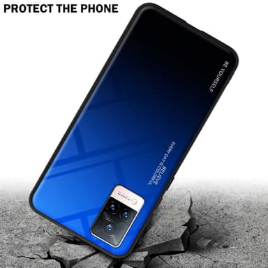 Vivo V21 4G / 5G Skal Fodral Case (Svart)