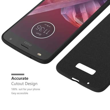 Skal Motorola MOTO Z2 Fodral Case (Svart)