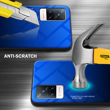 Vivo V21 4G / 5G Skal Fodral Case (Svart)