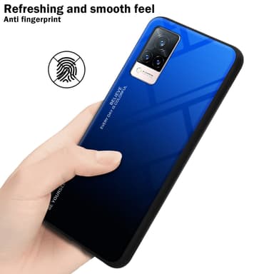 Vivo V21 4G / 5G Skal Fodral Case (Svart)