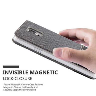 Samsung Galaxy NOTE 4 Plånboksfodral Skal (Grå)