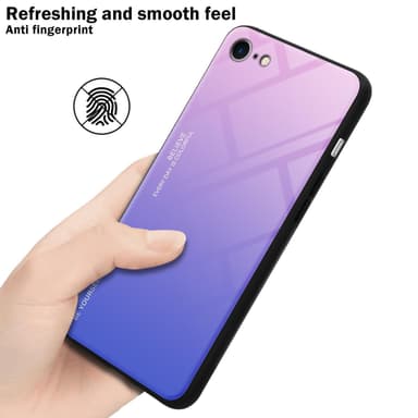 iPhone 7 / 7S / 8 / SE 2020 Skal Fodral Case (Svart)