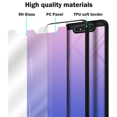 Samsung Galaxy A80 / A90 4G Skal Fodral Case (Svart)
