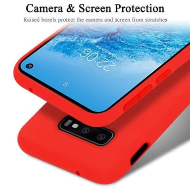Samsung Galaxy S10e Skal Fodral Case (Röd)