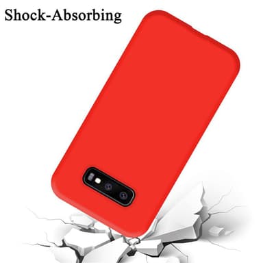Samsung Galaxy S10e Skal Fodral Case (Röd)