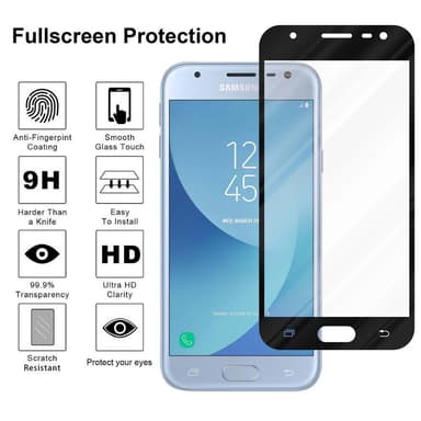 Samsung Galaxy J3 PRO Skyddsglas Skyddsfilm Skärmskydd
