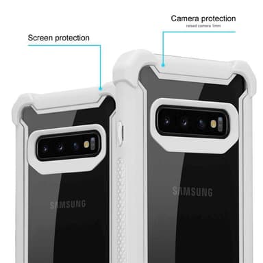 Samsung Galaxy S10 PLUS Skal Fodral Case (Grå)