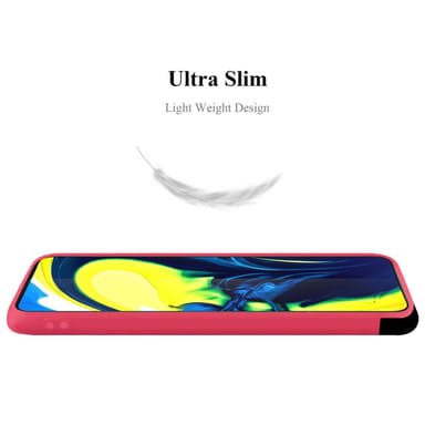 Skal Samsung Galaxy A80 / A90 4G Fodral Case (Röd)