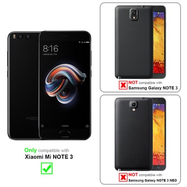 Xiaomi Mi NOTE 3 Skal Fodral Case (Transparent)