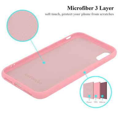 iPhone XR Skal Fodral Case (Rosa)