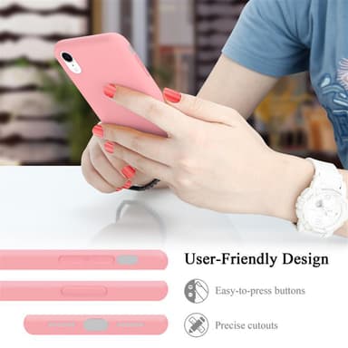 iPhone XR Skal Fodral Case (Rosa)