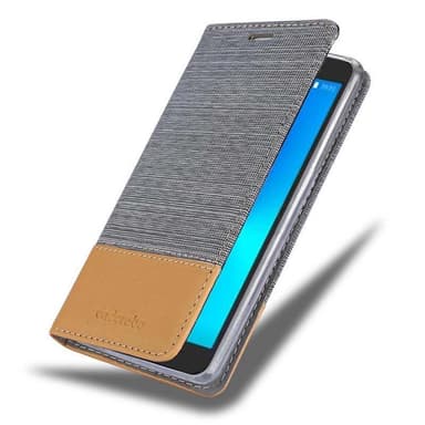 Alcatel 3 2018 Plånboksfodral Skal (Grå)