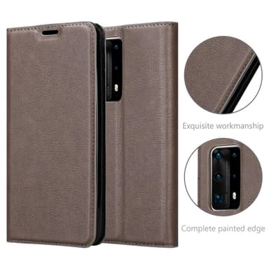Huawei P40 PRO / P40 PRO+ Skal Fodral Case (Brun)