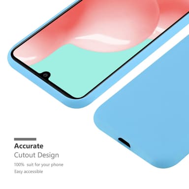Skal Samsung Galaxy A41 Fodral Case (Blå)