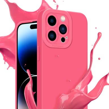 iPhone 14 PRO Skal Fodral Case (Röd)