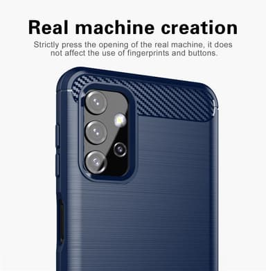 Samsung Galaxy A32 5G Skal Fodral Case (Blå)