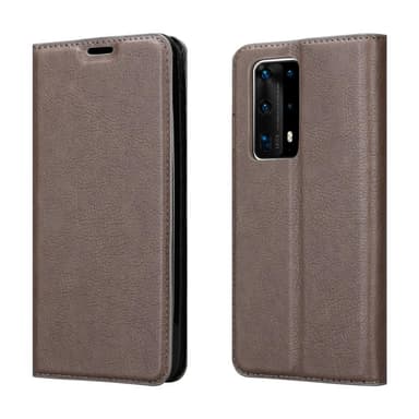 Huawei P40 PRO / P40 PRO+ Skal Fodral Case (Brun)