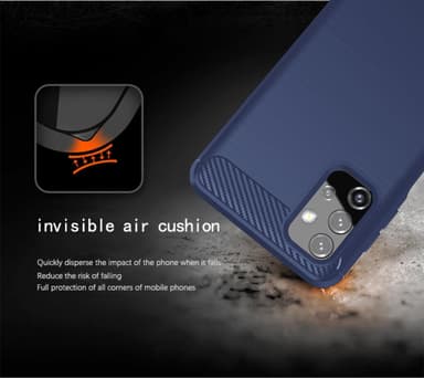 Samsung Galaxy A32 5G Skal Fodral Case (Blå)