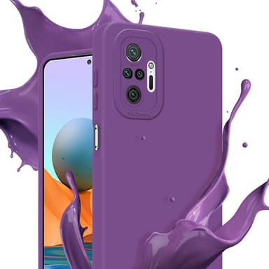 Xiaomi RedMi NOTE 10 PRO Skal Fodral Case (Lila)