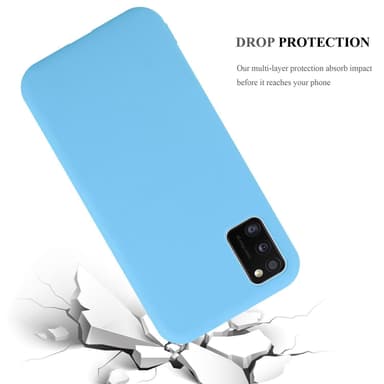 Skal Samsung Galaxy A41 Fodral Case (Blå)